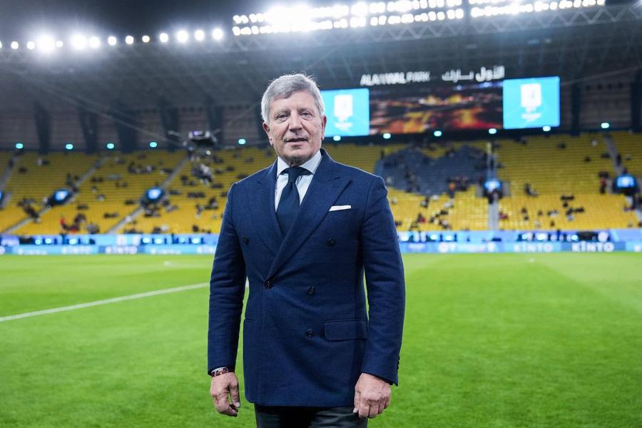 Ezio Simonelli, președintele Ligii italiene, vrea să mute Serie A și în SUA, după ce Supercupa Italiei se joacă deja în Arabia Saudită / Foto: Imago Răsturnare de situație în telenovela AC Milan - Como la Perth! » Liga Serie A a anunțat astăzi decizia definitivă