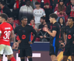 Cartonașul roșu obținut de Cubarsi, în meciul Benfica - Barcelona