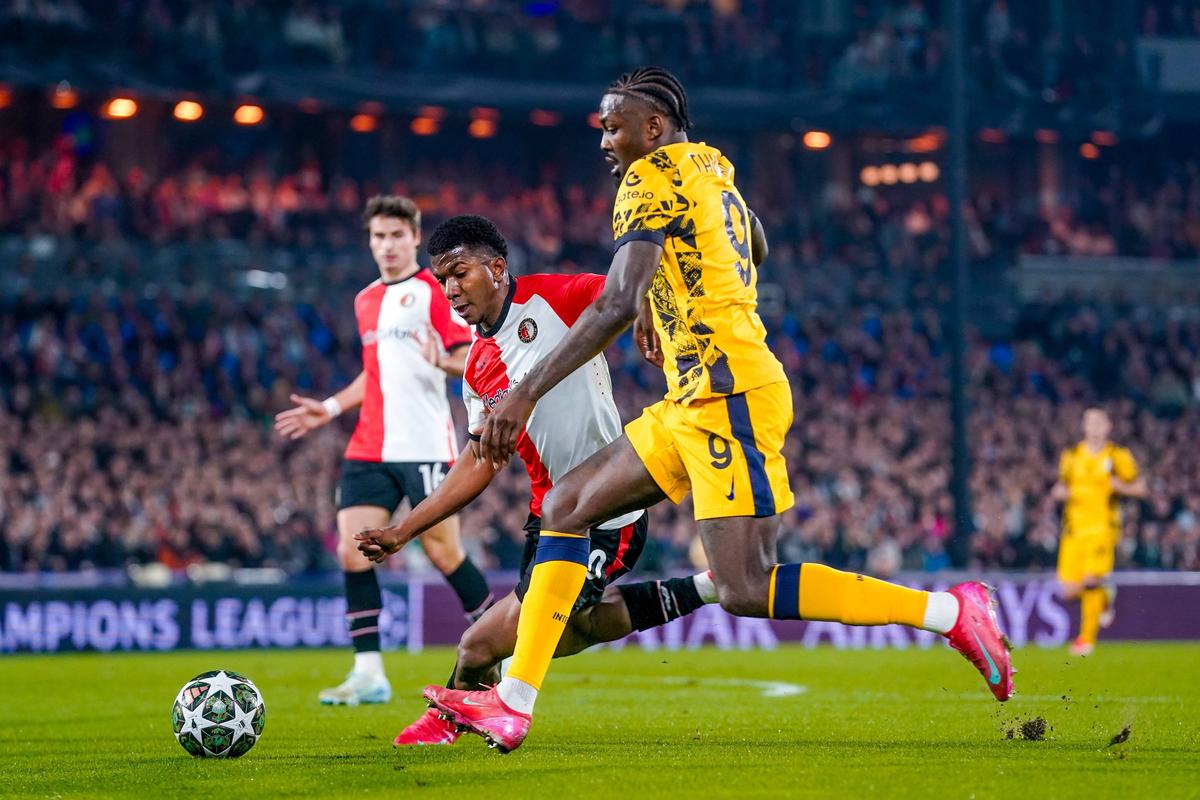 Imagini din meciul Feyenoord - Inter, optimi UCL / 05.03.2025 (foto: Imago)