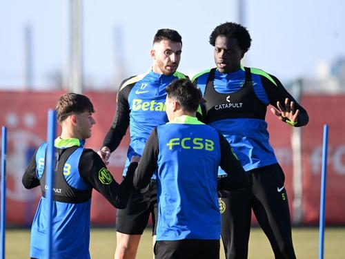 FCSB a susținut ultimul antrenament înaintea meciului cu Lyon / foto: Facebook