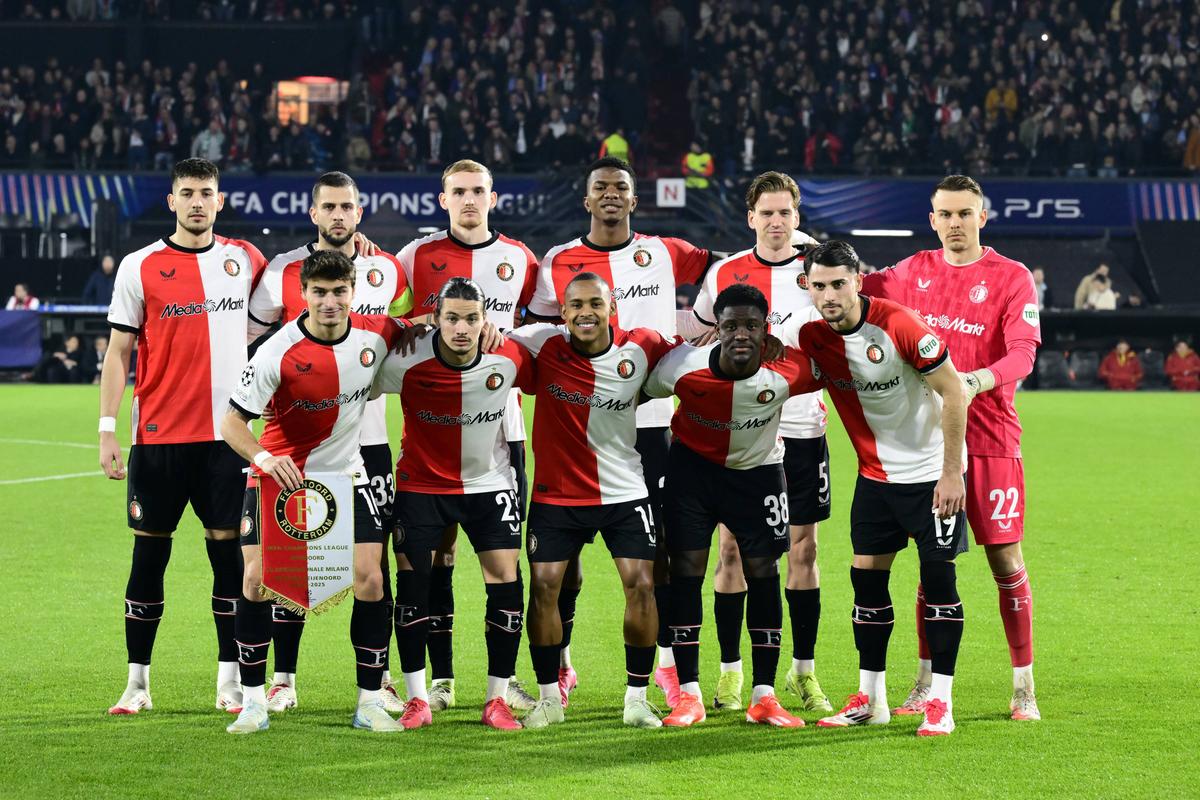 Imagini din meciul Feyenoord - Inter, optimi UCL / 05.03.2025 (foto: Imago)