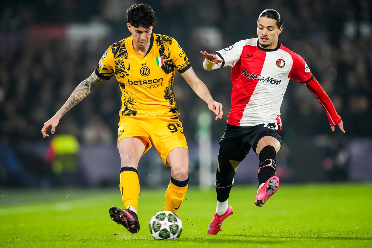 Imagini din meciul Feyenoord - Inter, optimi UCL / 05.03.2025 (foto: Imago)