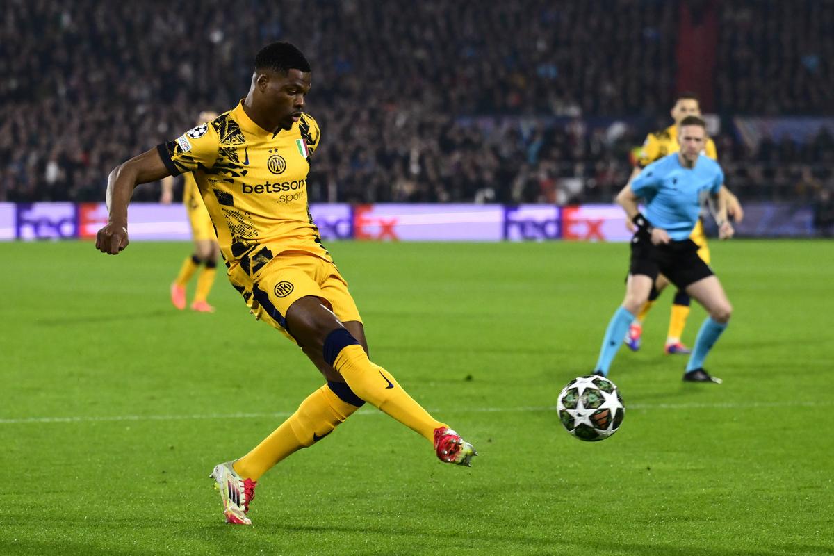Imagini din meciul Feyenoord - Inter, optimi UCL / 05.03.2025 (foto: Imago)
