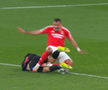Cartonașul roșu obținut de Cubarsi, în meciul Benfica - Barcelona