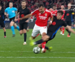 Cartonașul roșu obținut de Cubarsi, în meciul Benfica - Barcelona