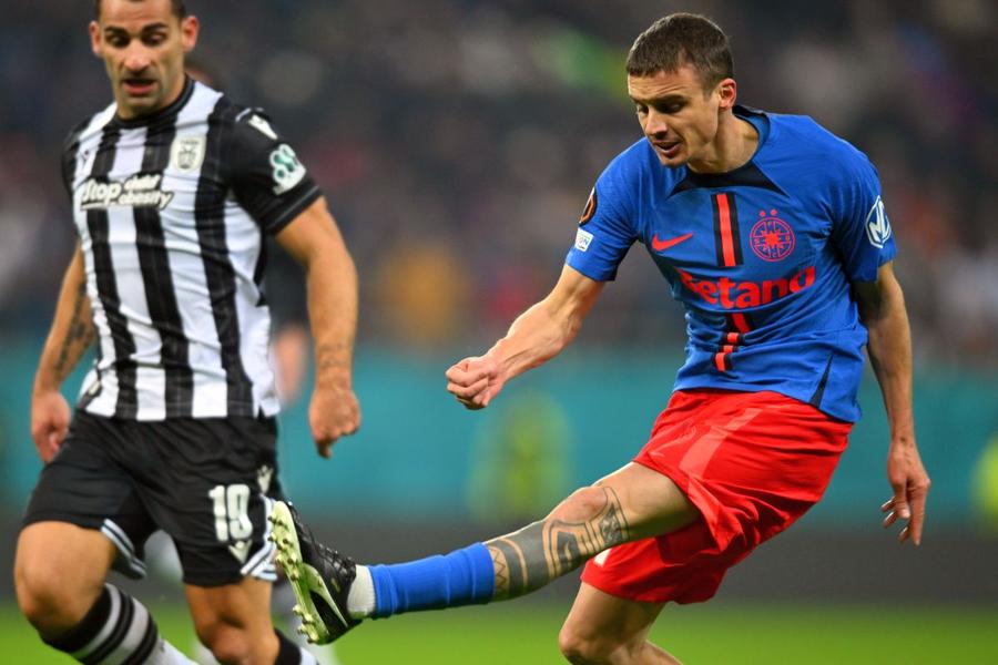 Juri Cisotti s-a impus rapid la FCSB / foto: Imago Images Juri Cisotti l-a făcut uitat pe Florinel Coman! Play-off identic cu vedeta roș-albaștrilor, plecată cu peste 5 milioane de euro