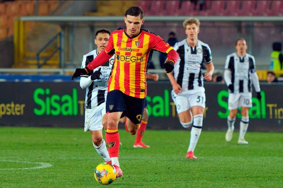 Nikola Krstovic. FOTO: Imago Mai dă și „Ferguson” greș! Anonimul care a chinuit apărarea celor de la FCSB a ajuns să valoreze 30 de milioane € » Fanii îi ceruseră insistent lui Becali să-l transfere