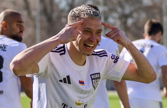 Valentin Costache, gol la debut » Cum și-a explicat noua celebrare: „El mi-a zis să mă bucur așa”