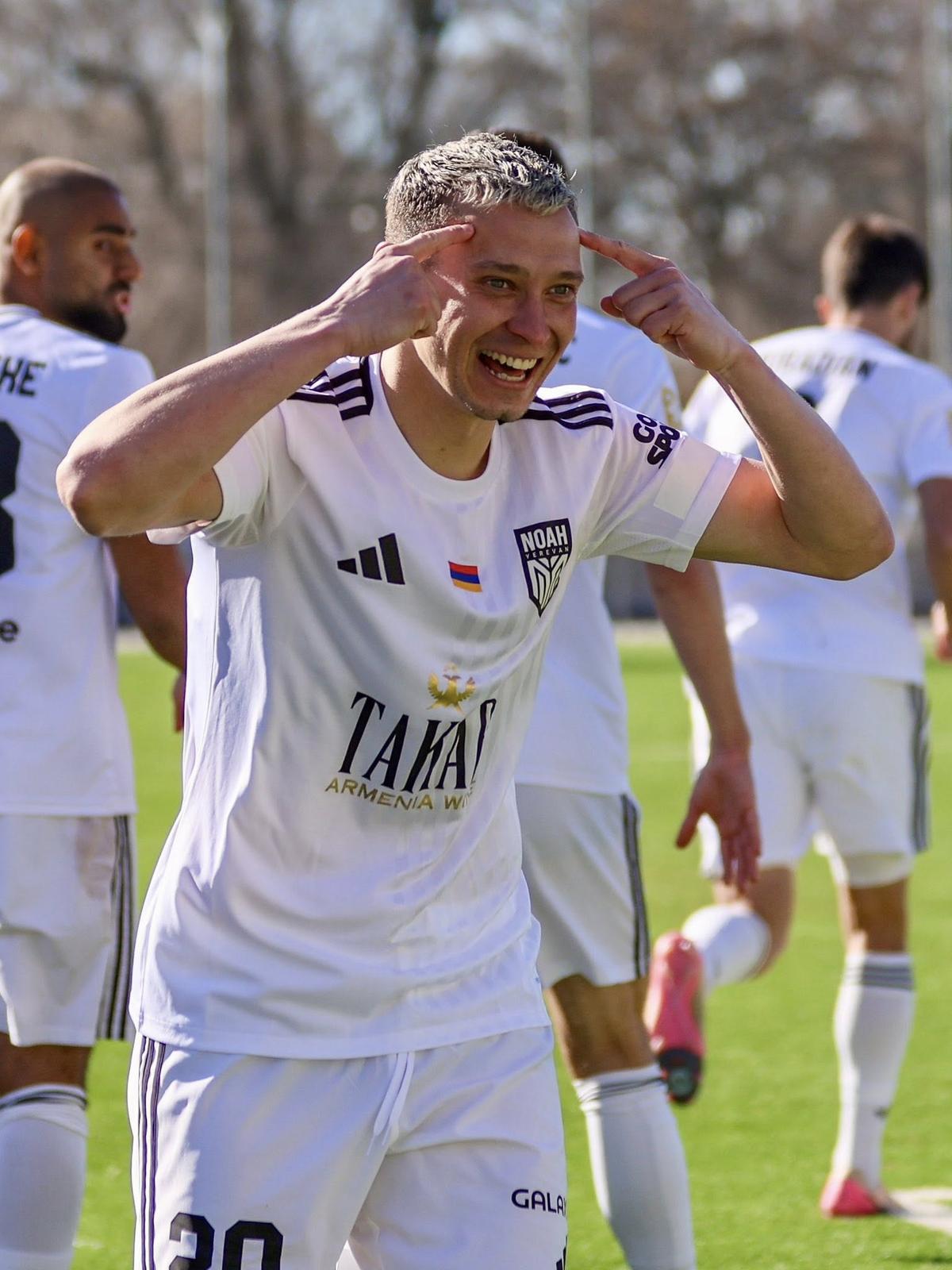 Valentin Costache, gol la debutul la Noah