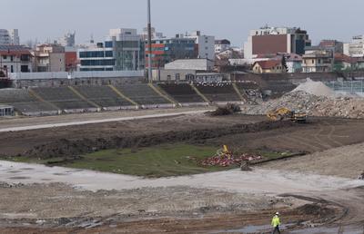 Cum arată stadionul Dinamo la o lună și jumătate de la startul lucrărilor » Cele mai noi imagini cu arena din „Ștefan cel Mare”