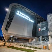 Așa arată stadionul Municipal din Sibiu, inaugurat în 2022. Foto: Primăria Sibiu