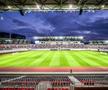 Așa arată stadionul Municipal din Sibiu, inaugurat în 2022. Foto: Primăria Sibiu