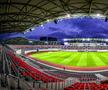 Așa arată stadionul Municipal din Sibiu, inaugurat în 2022. Foto: Primăria Sibiu