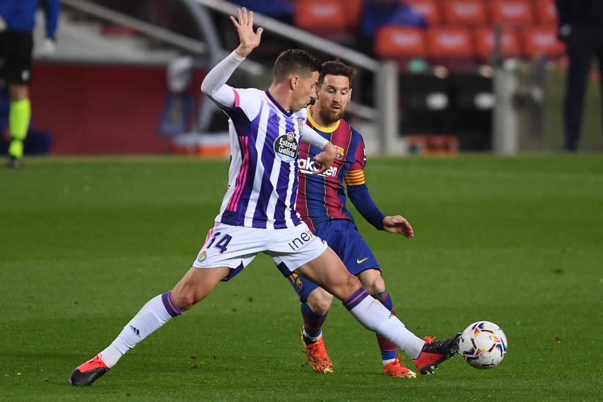 Barcelona - Valladolid / retur La Liga, 2020/21 / Getty