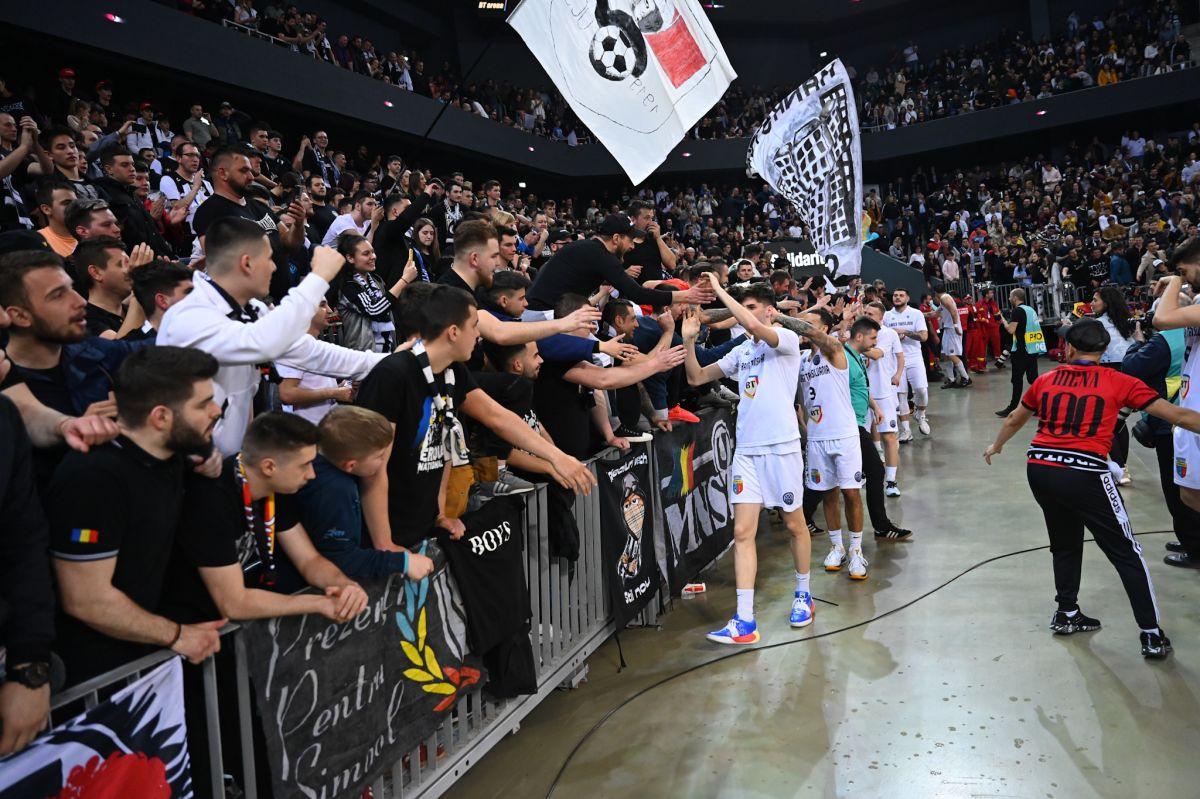 U-BT Cluj-Napoca câștigă primul meci cu Ludwigsburg din sferturile Champions League » Evoluție superbă a clujenilor