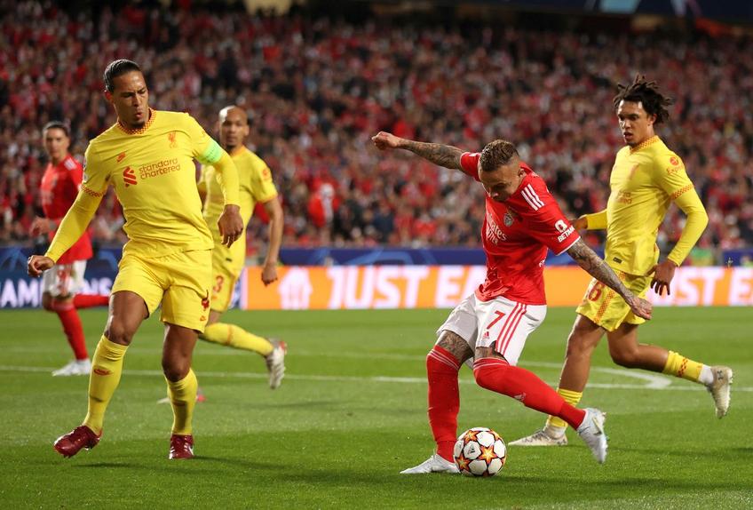 Benfica - Liverpool / Sursă foto: Guliver/Getty Images
