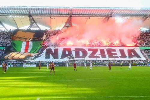 Ultrașii celor de la Legia Varșovia
Foto: Imago