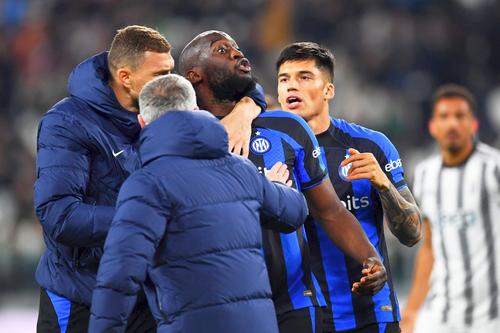 Romelu Lukaku a egalat în prelungiri din penalty la Juventus - Inter 1-1, foto:Guliver/gettyimages