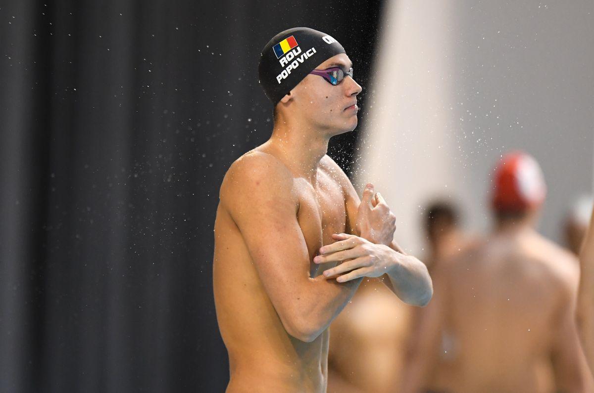 David Popovici a făcut spectacol la Campionatele Naționale! A luat două medalii de aur în prima zi