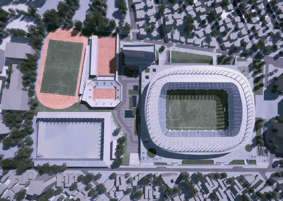Cum va arăta noul stadion din Constanța - imaginile făcute publice de Primărie, pe 5 aprilie 2024