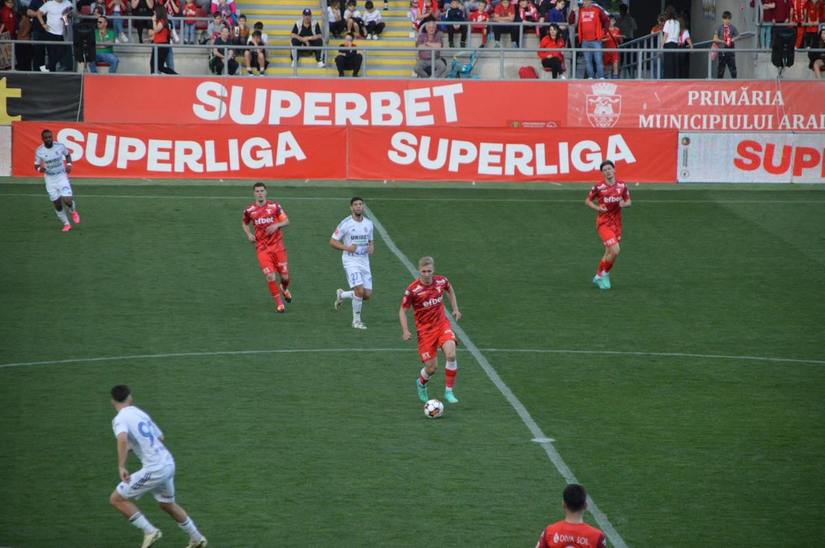 UTA o trimite pe Botoșani cu un pas mai aproape de Liga 2 » Cum arată clasamentul ACUM din play-out