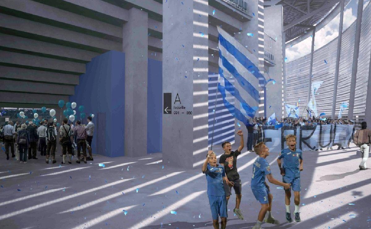Cum va arăta noul stadion din Constanța - imaginile făcute publice de Primărie, pe 5 aprilie 2024