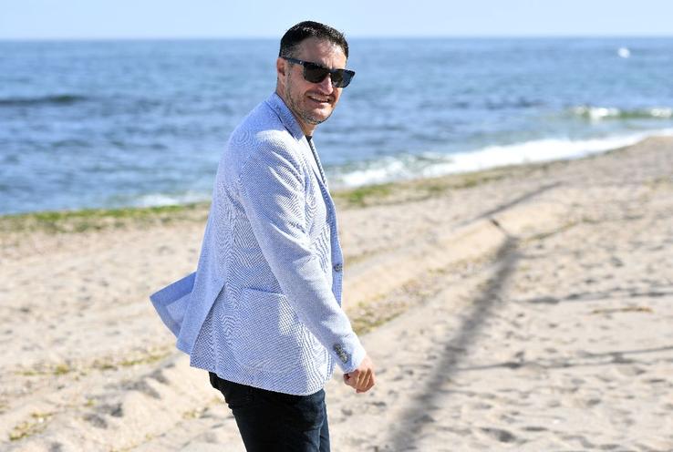 Iancu Papazicu, în interviul acordat Gazetei la malul Mării / FOTO: Cristi Preda