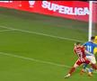 Gol anulat pentru Sepsi în meciul cu Farul, foto: captură de ecran Digi Sport