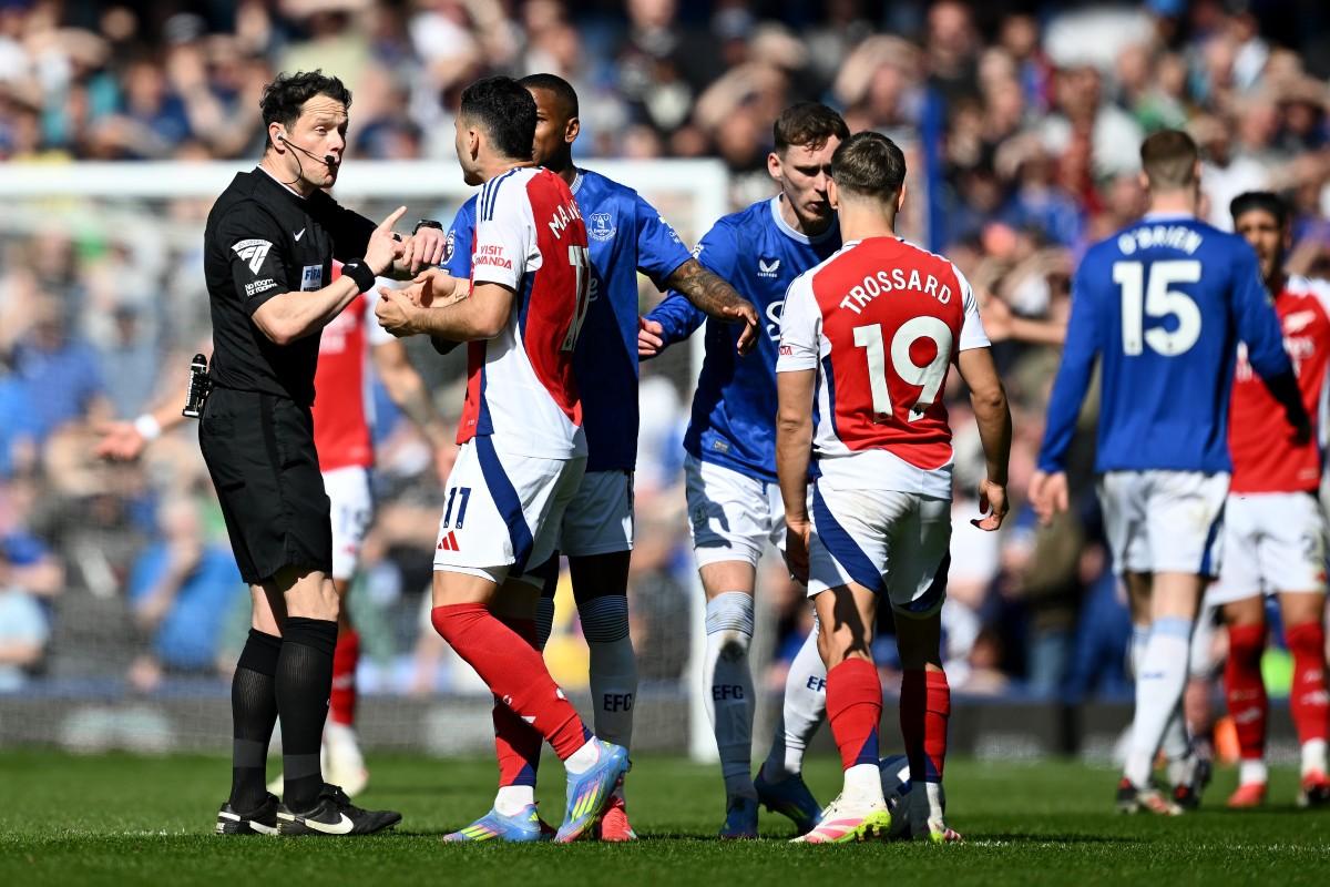 Penalty-ul primit de Everton contra lui Arsenal