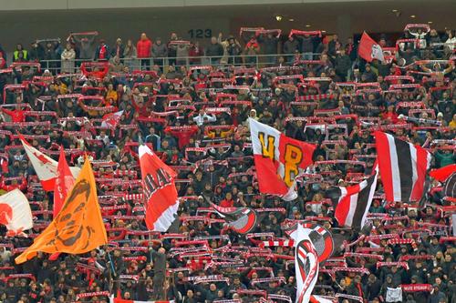 Suporterii lui Dinamo, foto: Facebook @Dinamo București