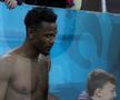 Siyabonga Ngezana, surprins de un copil după FCSB - U Cluj! Cadoul a ajuns în brațele partenerei