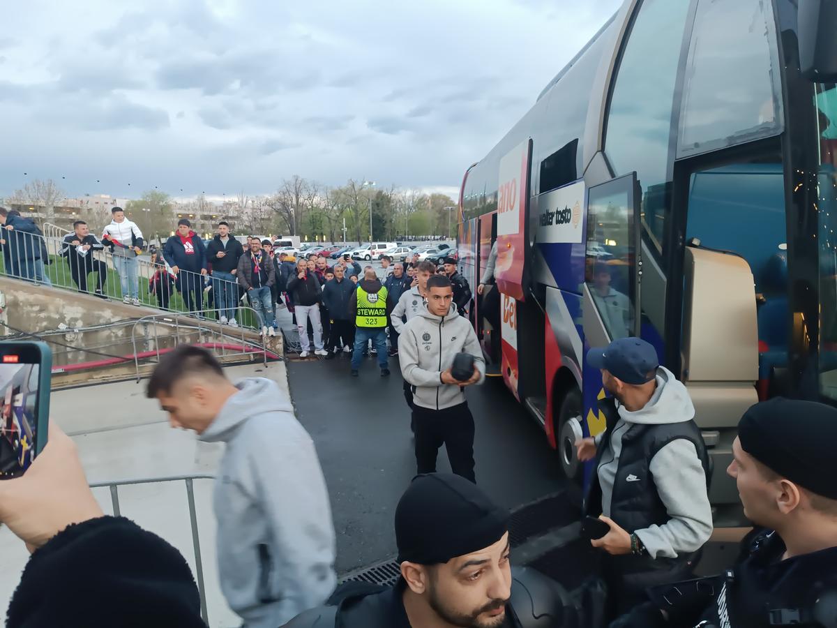 Imagini înainte de FCSB - U Cluj