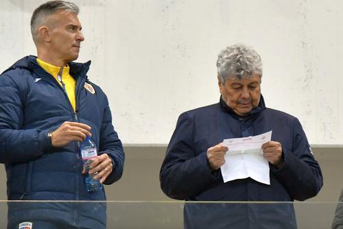 Mircea Lucescu și Daniel Pancu/ foto: Ionuț Iordache (GSP)