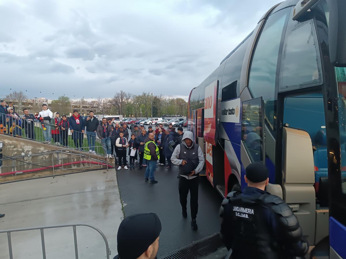 Imagini înainte de FCSB - U Cluj