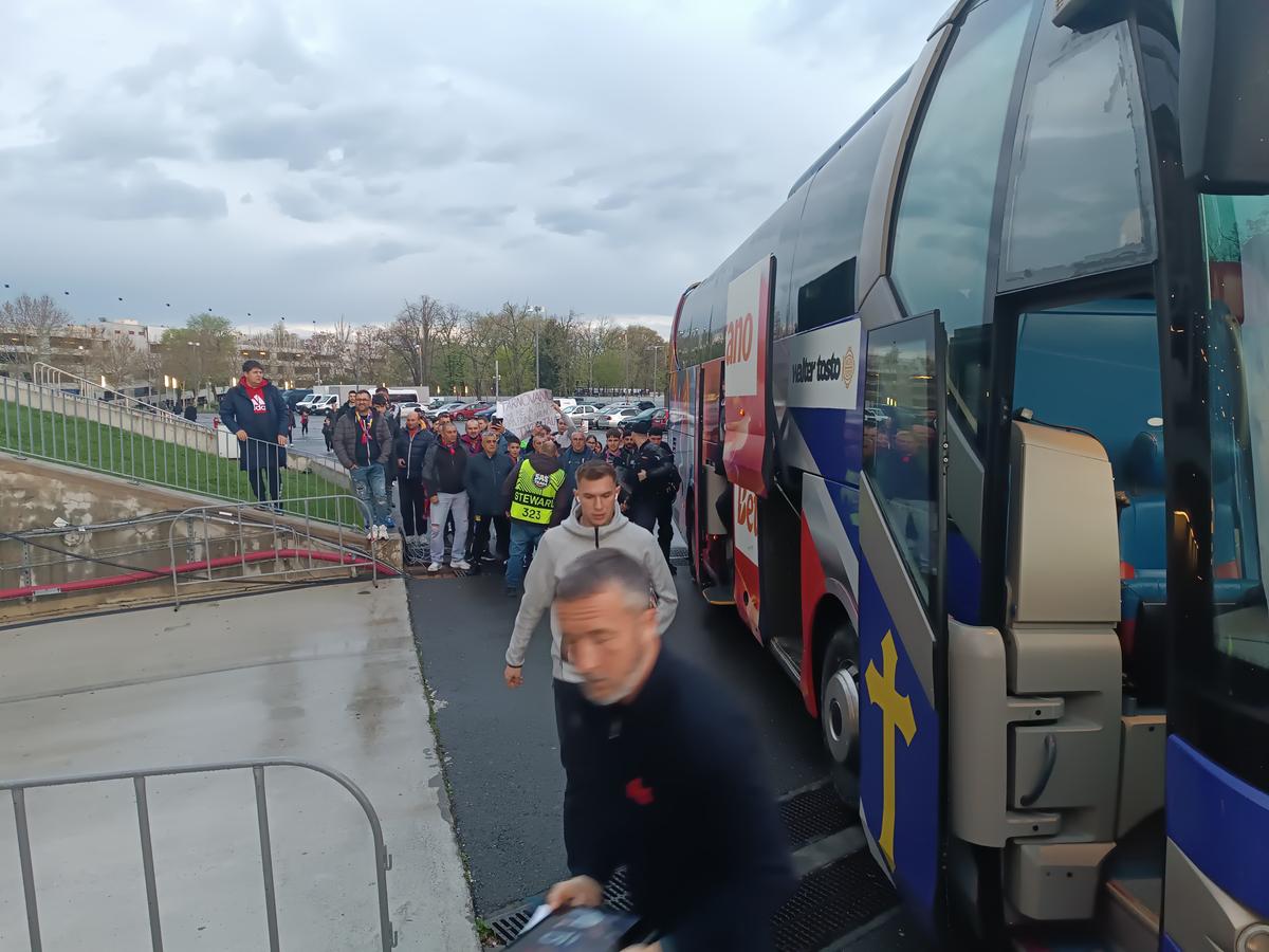 Imagini înainte de FCSB - U Cluj