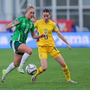 Danielle Maxwell în duelul cu România / FOTO: GettyImages