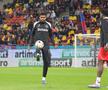 Imagini de la încălzire, înainte de FCSB - U Cluj / foto: Ionuț Iordache (GSP)