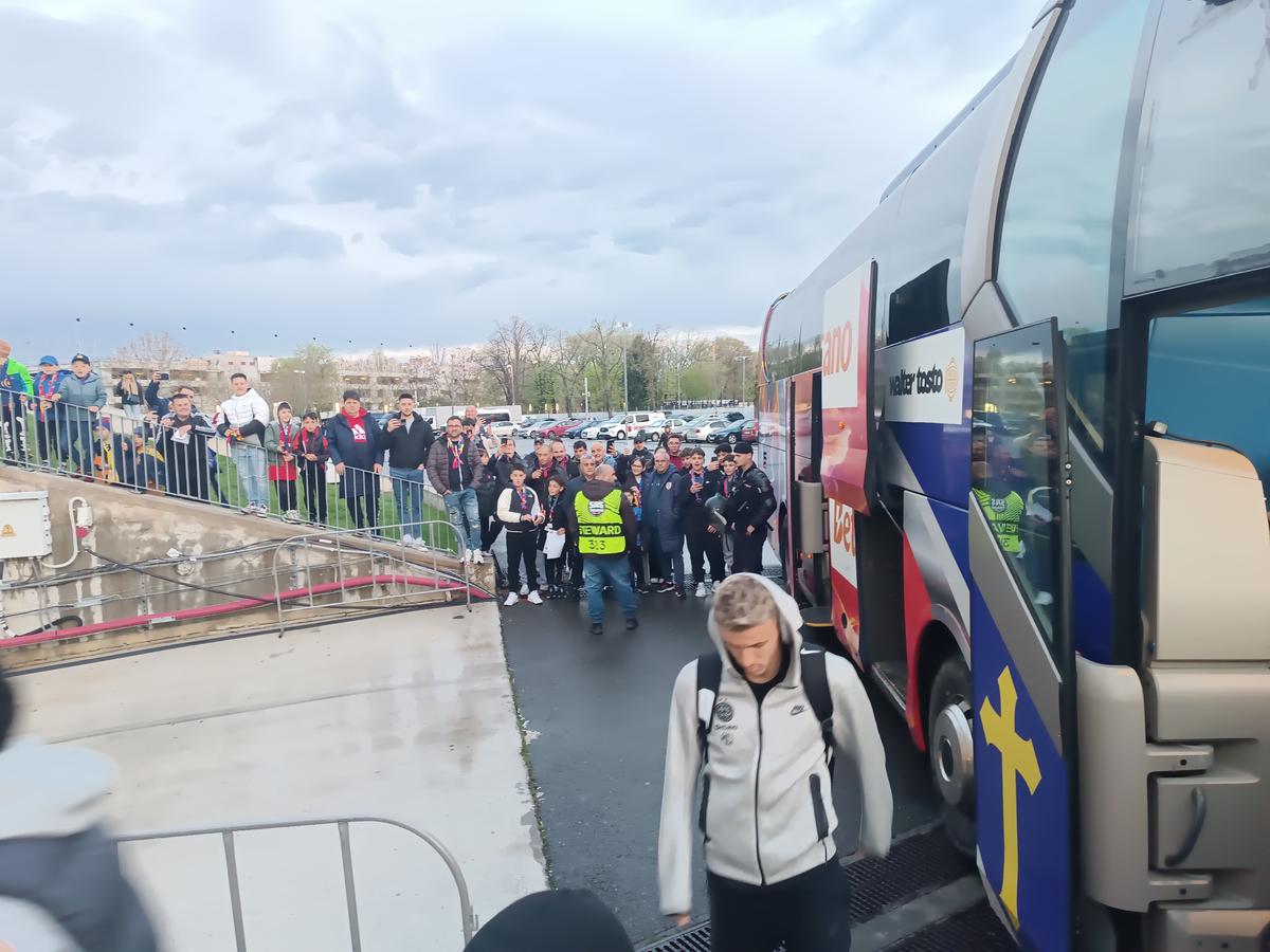 Imagini înainte de FCSB - U Cluj