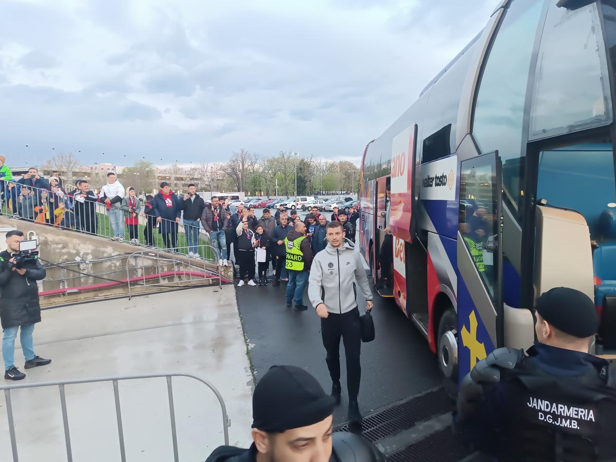 Imagini înainte de FCSB - U Cluj
