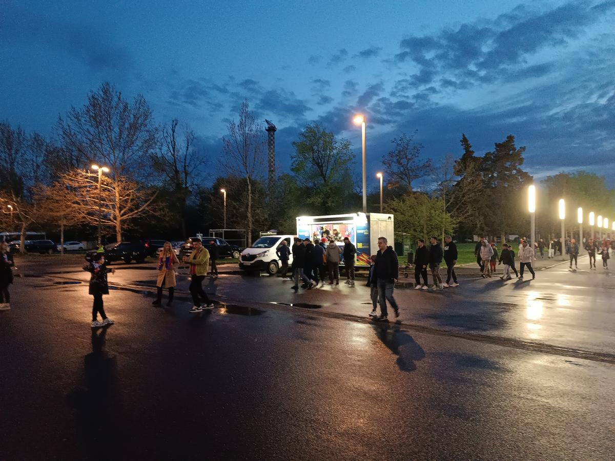 Imagini înainte de FCSB - U Cluj