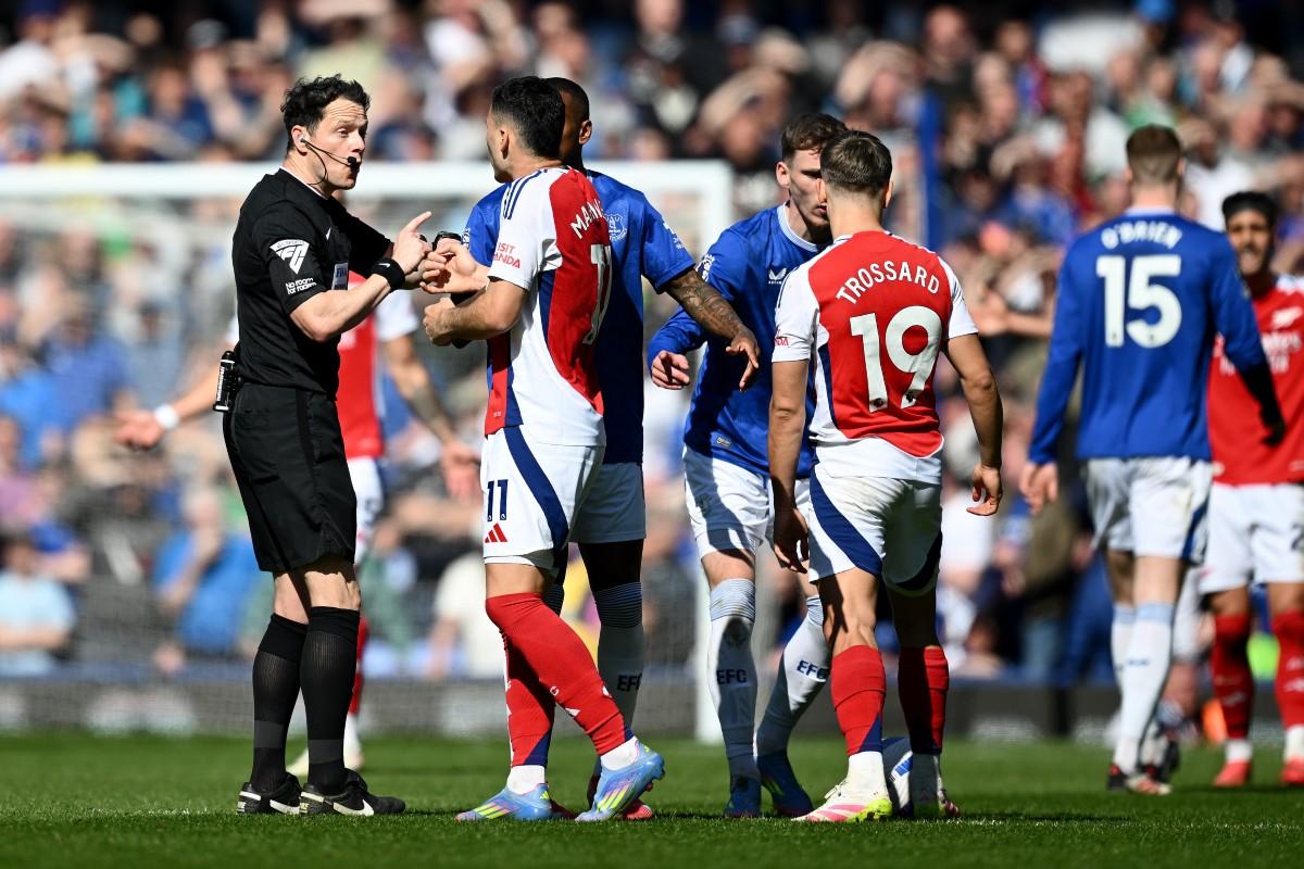 Penalty-ul primit de Everton contra lui Arsenal