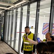 Jucătoarele au venit la suporteri, au luat copiii în brațe, au dat autografe / foto: GSP