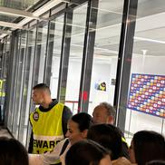 Jucătoarele au venit la suporteri, au luat copiii în brațe, au dat autografe / foto: GSP