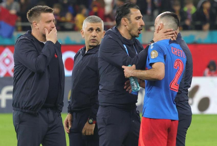 Gigi Becali (66 de ani), patronul celor de la FCSB, a vorbit după victoria de sâmbătă seara, scor 1-0 în fața celor de la Universitatea Cluj, despre viitorul lui Elias Charalambous (44 de ani).