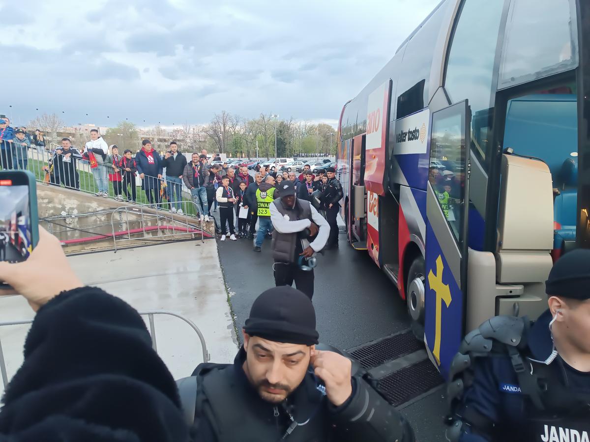 Imagini înainte de FCSB - U Cluj