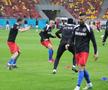 Imagini de la încălzire, înainte de FCSB - U Cluj / foto: Ionuț Iordache (GSP)