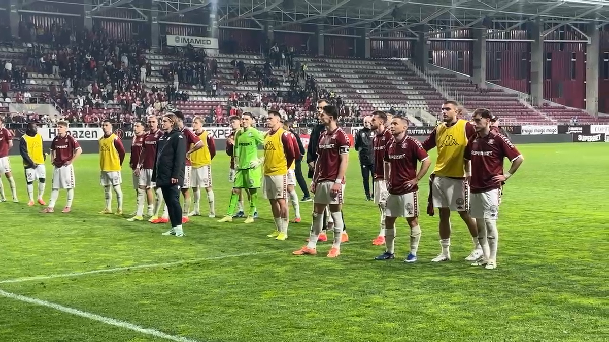Scandal-monstru în Giulești, după Rapid - U Cluj » Jucătorii au fost înjurați de fani și loviți cu bățul de la tobă!