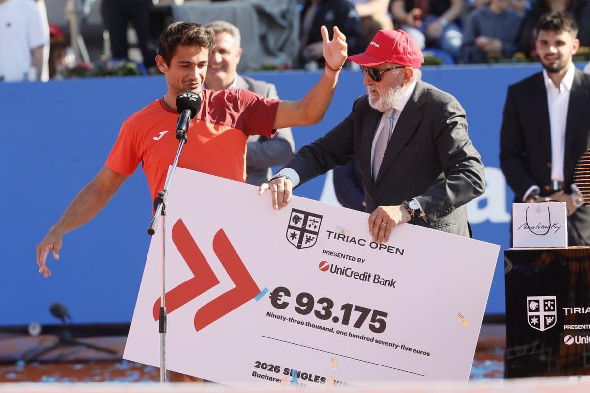 Mariano Navone, câștigător la Țiriac Open 2026