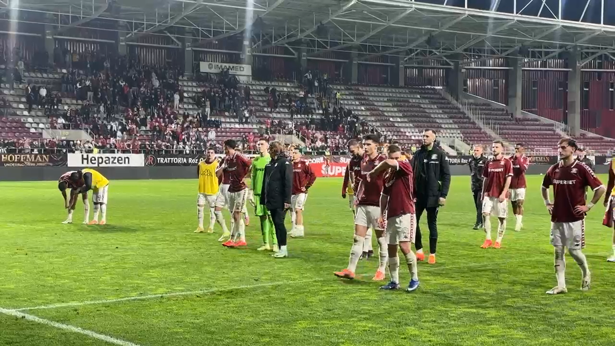 Scandal-monstru în Giulești, după Rapid - U Cluj » Jucătorii au fost înjurați de fani și loviți cu bățul de la tobă!