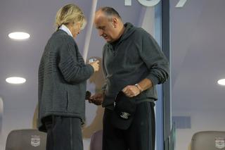 Cum au fost surprinși Dan și Diana Șucu cu câteva minute înainte de Rapid - U Cluj